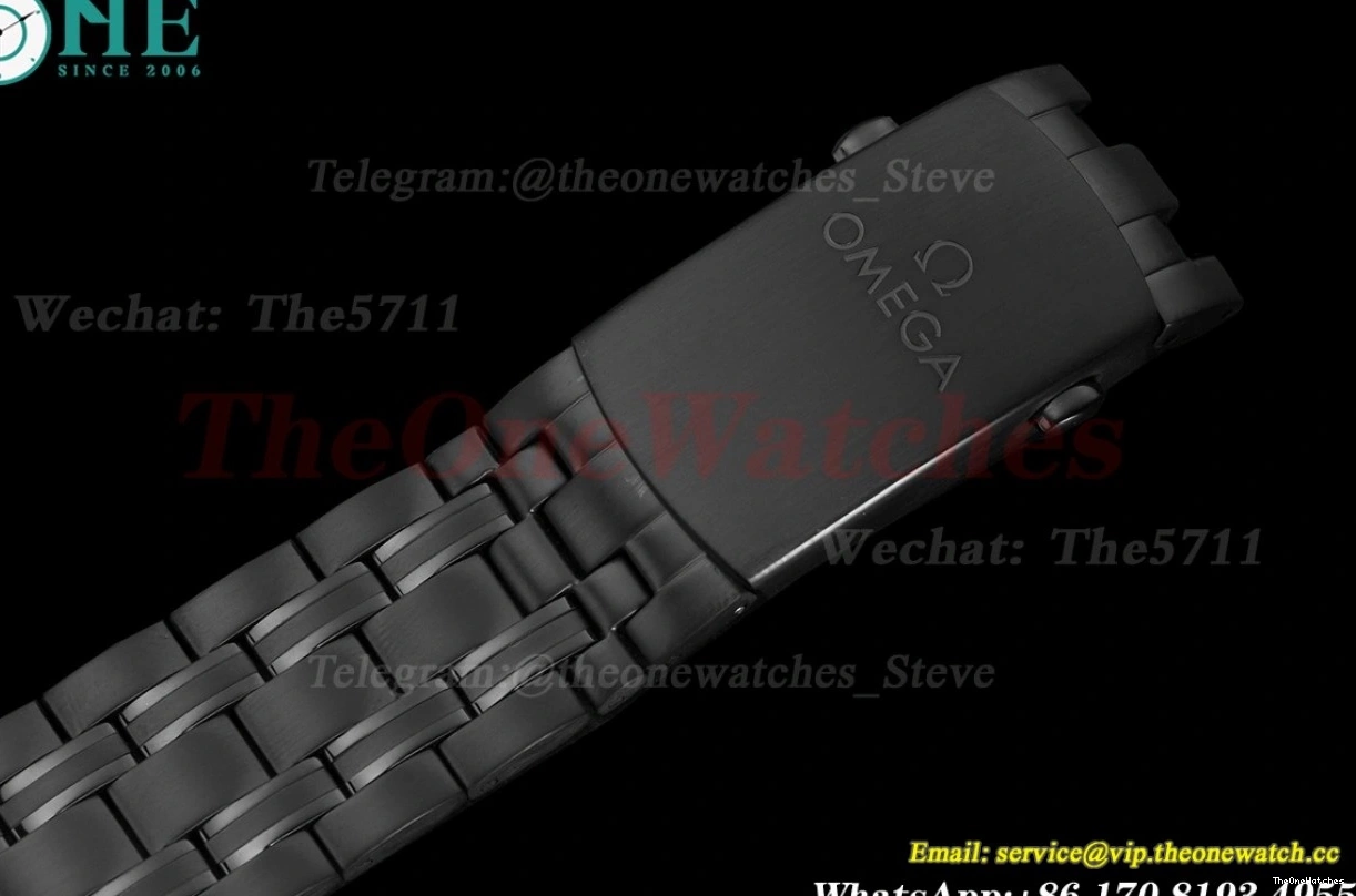 Dial 300m Black PVD PVD 42mm GDF MY8215 Seamaster 0201